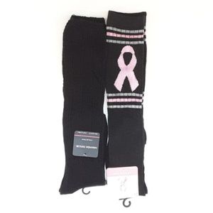 NWT, TWO PAIR KNEE HIGH SOCKS, size 5 - 11